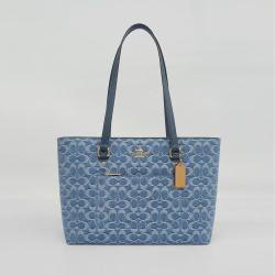 COACH 丹宁STATION手提单肩托特包CDB88