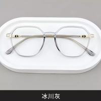 G字不规则多边近视眼镜架 + 1.61防蓝光镜片