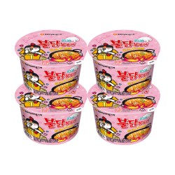 三养 韩国进口奶油味火鸡碗面105g*4