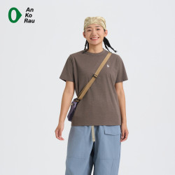 An Ko Rau 素然 AnKoRau 安高若 26夏女士运动休闲吸湿速干短袖T恤