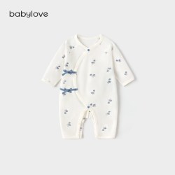 Babylove 婴儿连体衣春秋初生宝宝哈衣新生儿纯棉衣服