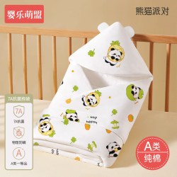 婴乐萌盟 包被初生婴儿新生宝宝专用可拆卸内胆秋冬款加厚纯棉a类产房抱被