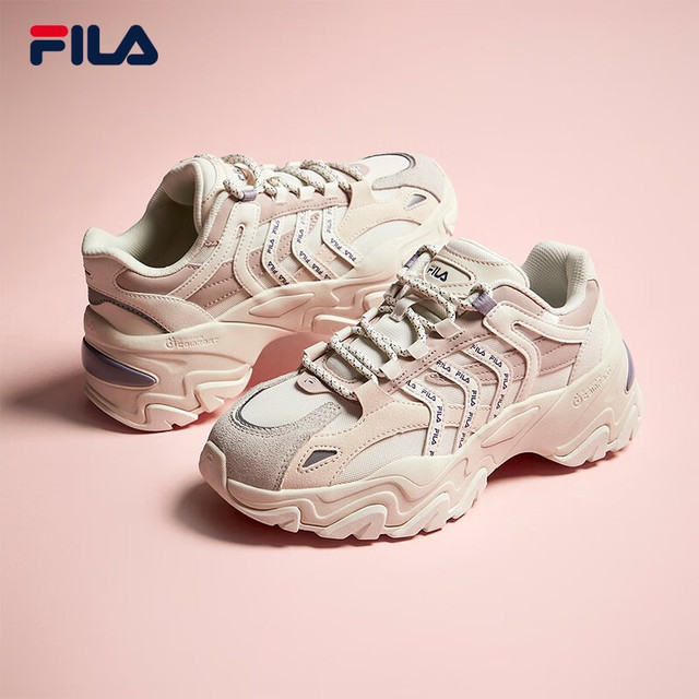 FILA ​鱼刺2代丨女款厚底增高老爹鞋