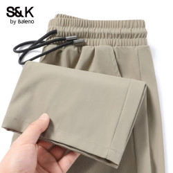 班尼路 S&K系列 冰感速干 卡其色 XL 直筒休闲裤