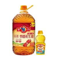 百亿补贴：多力 尚选压榨一级特香花生油5.7L+黄金葵小油238ml
