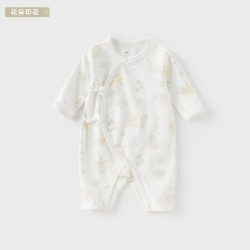 戴维贝拉 婴儿衣服2026新宝宝空调服女宝宝新生儿连体衣男宝和尚服