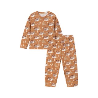 milkbarn 2026秋冬新品婴幼儿家居服儿童圆领长袖长裤套装分体睡衣