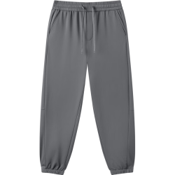 gxgjeans 男装 多色华夫格肌理宽松休闲束脚长裤男裤薄款 26夏新品 灰色 M (170) -3