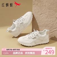 红蜻蜓 女鞋休闲运动鞋 轻便舒适小白鞋通勤百搭低跟软底女士休闲鞋子