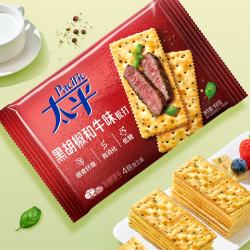 太平 梳打黑胡椒和牛味400g