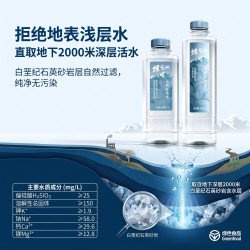 螺髻山 饮用天然矿泉水膜包装瓶装水小瓶装饮用水 350ml*6瓶（品尝装）