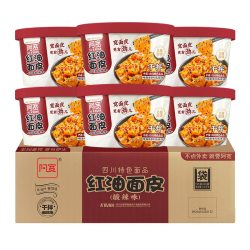 阿宽 红油面皮酸辣味110g*6碗