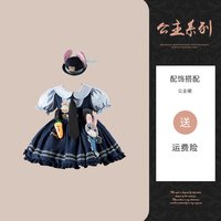 女童公主裙秋装朱迪兔子警官衣服疯狂动物城儿童服装cos生日裙子