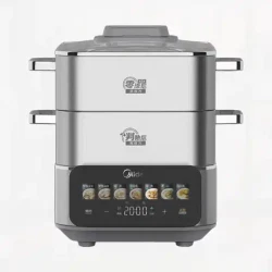 美的 钛钢蒸魔方电蒸锅18L ZGC3023F2Ti