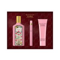 GUCCI 香港直邮Gucci古驰绮梦栀子三件套(香水EDP+身体乳)持久留香正品