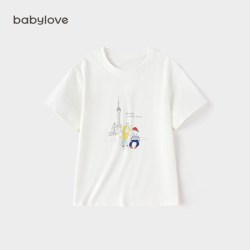 Babylove 婴儿夏季薄款短袖哈衣爬服男女宝宝衣服