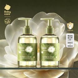 babycare 山茶花儿童沐浴露洗发水角鲨烷二合一清洁保湿舒缓护发