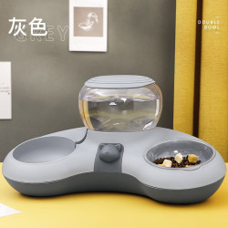 艾格辰 月牙猫狗双用自动饮水碗