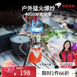 Fire-Maple 泰坦 野营气炉 4000W 户外大功率一体式燃气罐炉头炉具