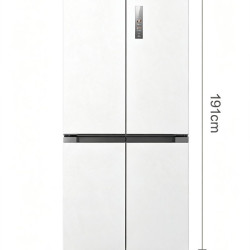 美的 M60系列 MR-541WUSJDPZE 风冷十字门冰箱 515L 云隐白