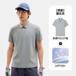 探拓 户外凉感POLO衫男夏季短袖T恤