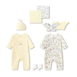 巴拉巴拉 新生婴儿礼盒宝宝礼物用品2026新见面礼盒满月礼服连体衣