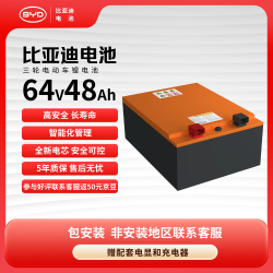 比亚迪 64V48Ah 电动车锂电池 电池包