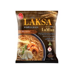 百胜厨 进口速食叻沙风味全麦蒸拉面185g*1方便面速食食品夜宵早餐