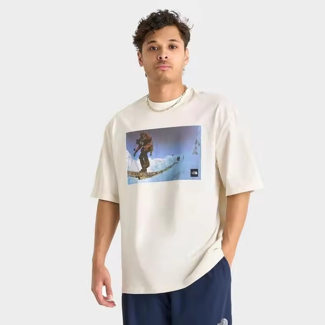 限尺码：北面 Bridge图案男士T恤 S/XL