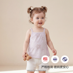 乖奇熊 婴幼儿薄款无袖T恤