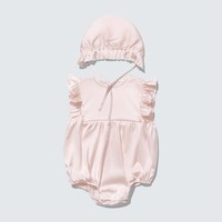 88VIP：MANITO 曼尼陀Blooming婴儿真丝连体衣套装休闲俏皮