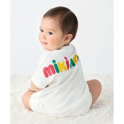MIKI HOUSE 日本直邮MIKI HOUSE 儿童 短款连体衣 后背LOGO设计 全棉天竺布 1