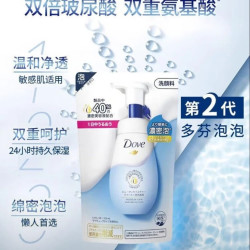 多芬 保湿水嫩洁面泡泡 补充装125ml