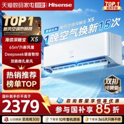 海信 KFR-35GW/E290-X1 新一级能效 挂式空调 1.5匹 2台套装
