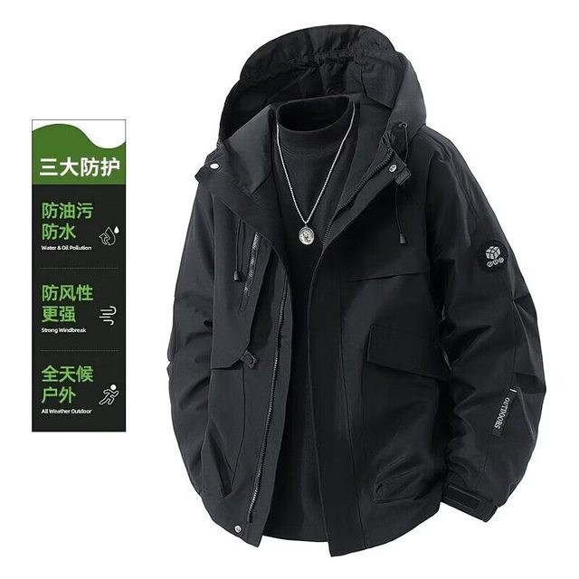 JEEP SPIRIT 户外三防冲锋衣 情侣款同款登山服