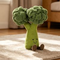 百亿补贴：邦尼兔 趣味西兰花 (均码 21cm)动漫毛绒玩偶