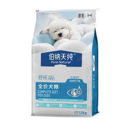 伯纳天纯 升级舒纯pro系列 低敏鲜肉生骨肉狗粮 12kg