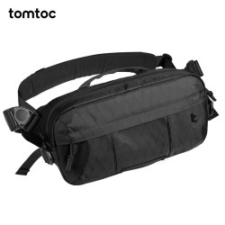 tomtoc 单肩斜挎包机能工装风防水X-PAC胸包挎包男款通勤单肩包T26