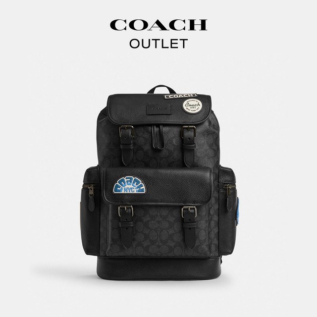 七夕好礼：COACH SPRINT双肩包背包 大容量