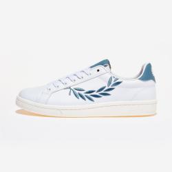 FRED PERRY B721 Leather 男士B721皮革运动鞋白色 B5351 White(200)