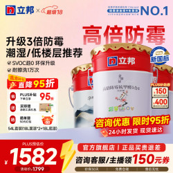 立邦 乳胶漆京雅居油漆防霉抗甲醛五合一净味无添加 54L