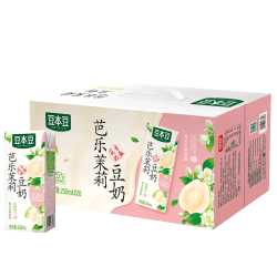豆本豆 芭乐茉莉豆奶250ml*20盒