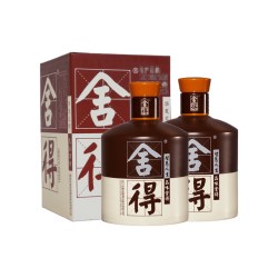 舍得 酒品味舍得52度250ml*2瓶装浓香型中秋节日送礼白酒