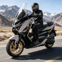 天鹰 TX150F 燃油踏板摩托车 雅灰