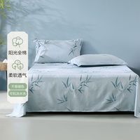 百亿补贴：百丽丝 家纺新中式全棉印花床亲肤透气单纯棉单件床上用品学生180cm*230cm