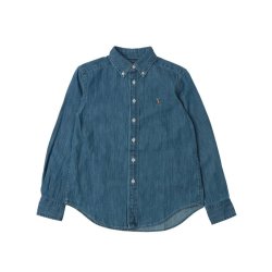 RALPH LAUREN 日本直邮Ralph Lauren 长袖衬衫 蓝色