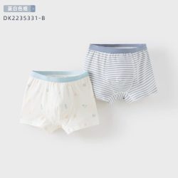 戴维贝拉 男童莫代尔内裤夏季新款中大童短裤不夹pp