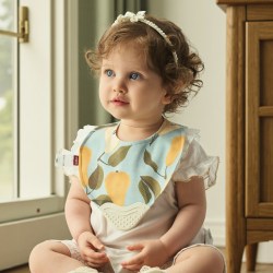aqpa 爱帕宝宝儿童口水巾婴幼儿围嘴（单条）