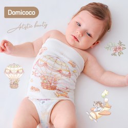 其他女孩 Domicoco婴儿护肚围0-6宝宝防着凉护肚子神器睡觉保暖新生儿肚兜
