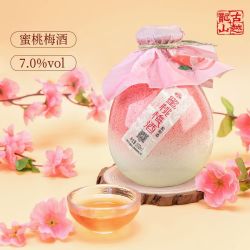 古越龙山 果酒 蜜桃果酒500ml坛装古风桂花酒低度微醺青梅酒